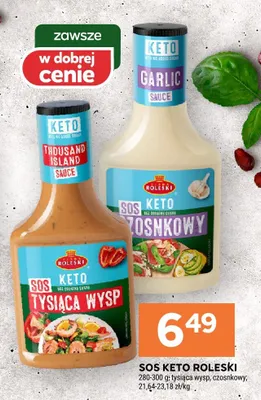Sos keto tysiąca wysp promocja w Stokrotka