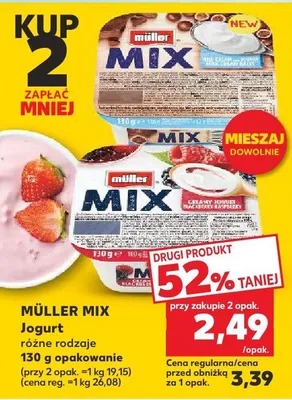Jogurt różne rodzaje promocja w Kaufland