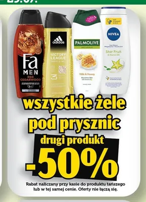 Żel pod prysznic Nivea Star Fruit & Monoi Oil promocja w TOPAZ