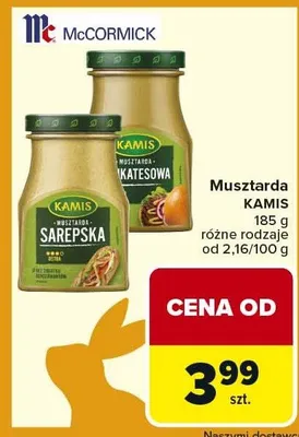 Musztarda sarepska promocja w Carrefour Market