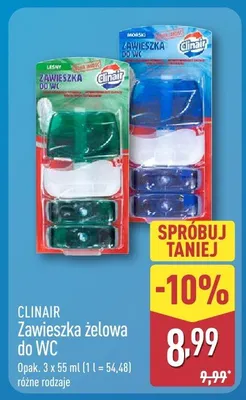 Zawieszka żelowa do WC promocja w Aldi