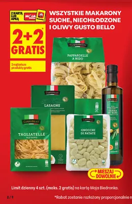 Oliwa z oliwek extra vergine Terra di Bari Gusto Bello promocja w Biedronka