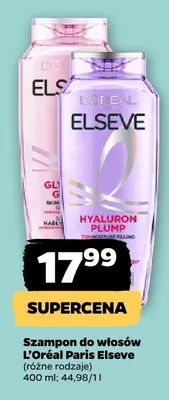 Szampon do włosów Elseve, różne rodzaje promocja w Netto