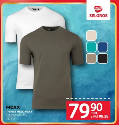 T-shirt męski MEXX promocja w Selgros