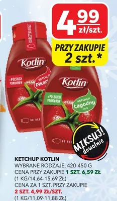 Ketchup Kotlin promocja w Top Market