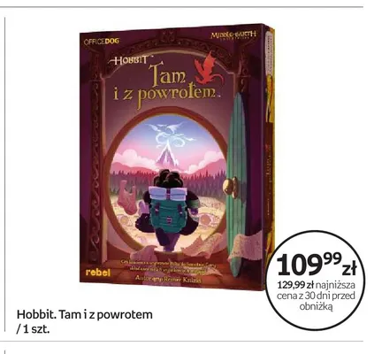 Gra planszowa Hobbit. Tam i z powrotem promocja w Empik