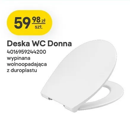 Deska WC Donna promocja w Castorama