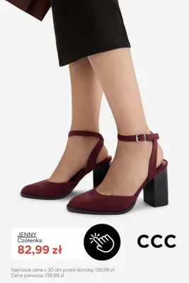 Czółenka Jenny promocja w CCC