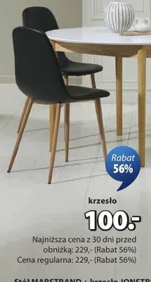 Krzesło promocja w Jysk