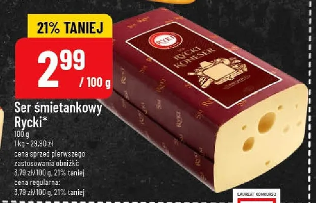 Ser śmietankowy Rycki promocja w POLOmarket