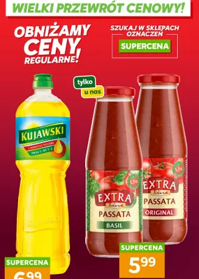 Passata pomidorowa Extra Line Original promocja w Stokrotka
