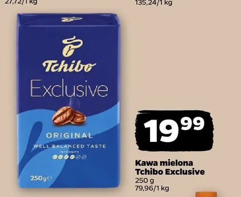 Kawa mielona Tchibo Exclusive promocja w Netto