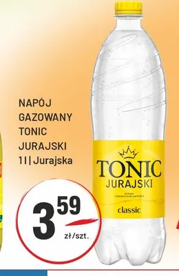 Napój gazowany Tonic Jurajski promocja w Sedal