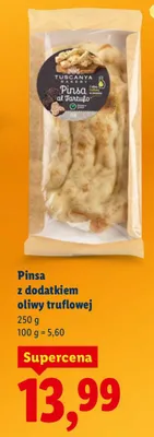 Pinsa z dodatkiem oliwy truflowej promocja w Lidl