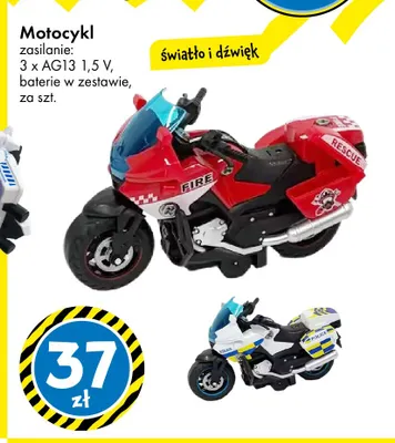 Motocykl promocja w Tedi