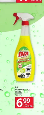 Odtłuszczacz Dix 750ml promocja w Selgros