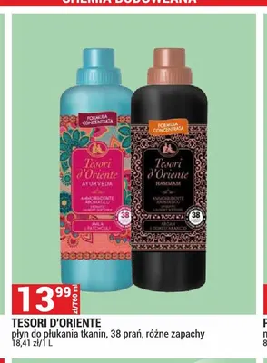 Płyn do płukania tkanin Tesori d'Oriente Ayurveda promocja w Merkury Market