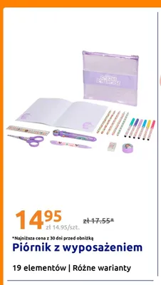 Piórnik z wyposażeniem Gabby's Dollhouse promocja w Action