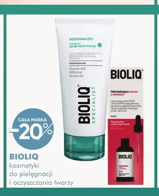 Żel do mycia twarzy Bioliq Specialist promocja w Super-Pharm