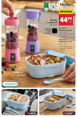 Elektryczny pojemnik na lunch Hoffen promocja w Biedronka
