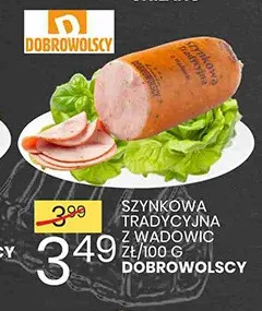 Szynkowa tradycyjna z Wadowic Dobrowolscy promocja w Wafelek
