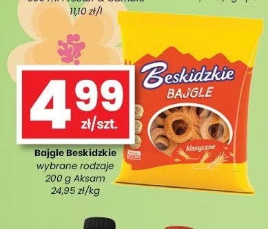 Bajgle Beskidzkie klasyczne Aksam promocja w emma MARKET