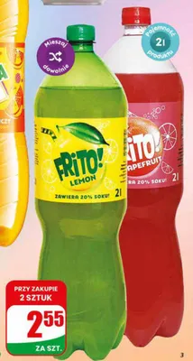 Napój gazowany Frito Lemon promocja w Dino
