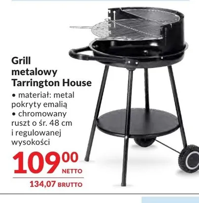 Grill metalowy Tarrington House promocja w Makro