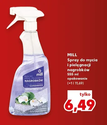 Spray do mycia i pielęgnacji nagrobków Mill promocja w Kaufland
