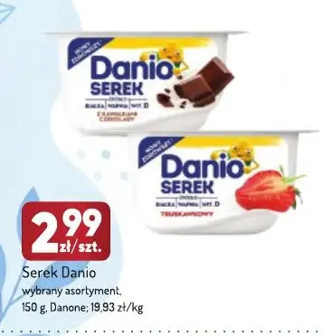 Serek Danio truskawkowy promocja w Avita