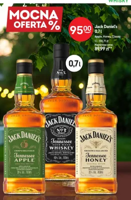 Likier Jack Daniel's Tennessee Apple promocja w Żabka