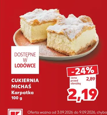 Karpatka Cukiernia Michaś promocja w Kaufland