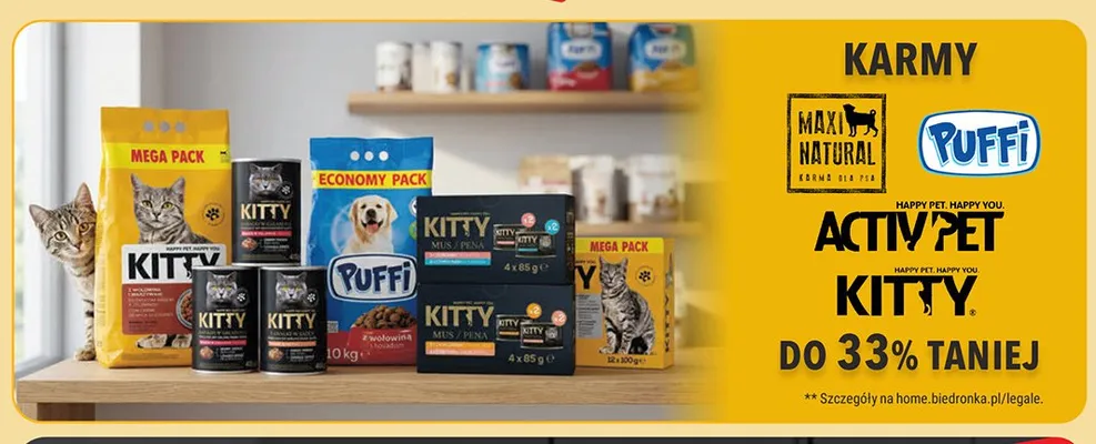 Karmy dla psów Maxi Natural promocja w Biedronka