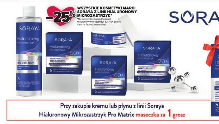 Krem Soraya Hialuronowy Mikrozastrzyk promocja w Stokrotka