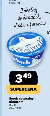 Serek naturalny Bieluch promocja w Netto