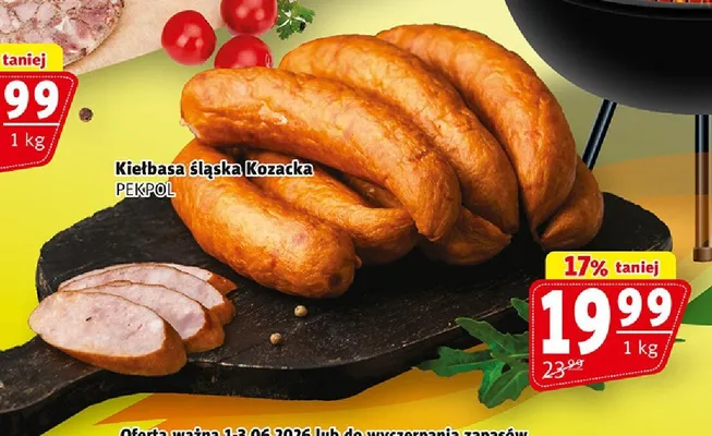 Kiełbasa śląska Kozacka PEKPOL promocja w Prim Market