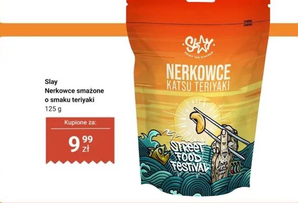 Nerkowce smażone o smaku teriyaki Slay promocja w Dino