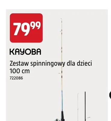 Zestaw spinningowy dla dzieci Kayoba 100 cm promocja w Jula