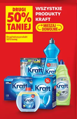 Płyn do mycia naczyń Zielone jabłko Kraft promocja w Biedronka