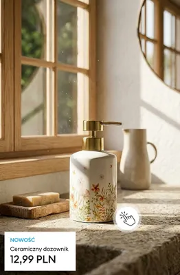 Ceramiczny dozownik promocja w Sinsay