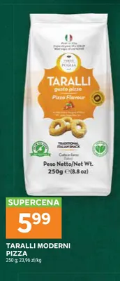 Taralli moderni pizza Terre di Puglia promocja w Stokrotka