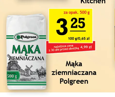 Mąka ziemniaczana Polgreen promocja w Gram Market