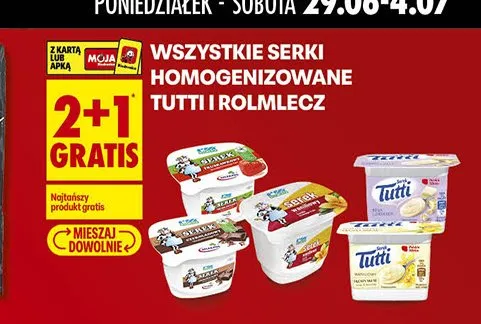 Serek homogenizowany Rolmlecz promocja w Biedronka