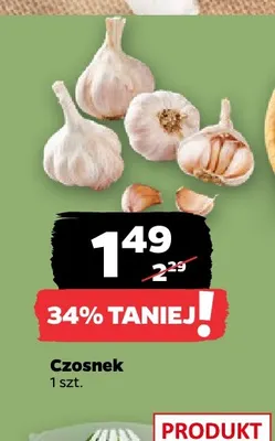Czosnek promocja w Netto
