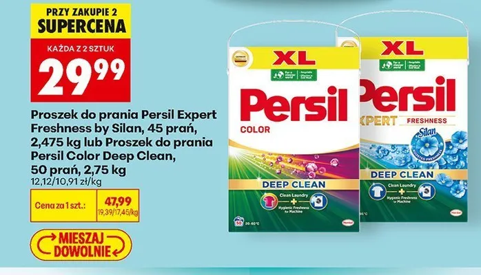 Proszek do prania Persil Expert Freshness by Silan promocja w Biedronka