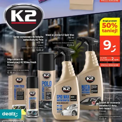 Środek do usuwania owadów K2 Nuta Anti-Insect promocja w Dealz