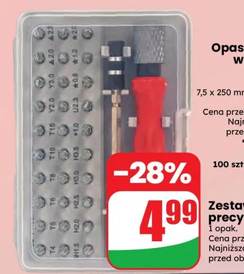 Zestaw wkrętaków precyzyjnych 32w1 promocja w Dino