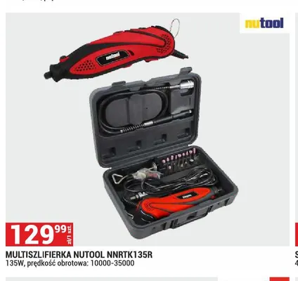 Multiszlifierka Nutool NNRTK135R promocja w Merkury Market