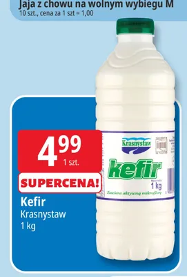 Kefir Krasnystaw promocja w Leclerc