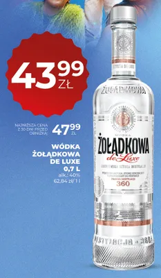 Wódka Żołądkowa de Luxe promocja w Duży Ben